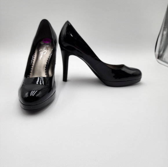 Jessica Simpson Patent Leather Platform Heel Size 8.5 - Picture 6 of 14